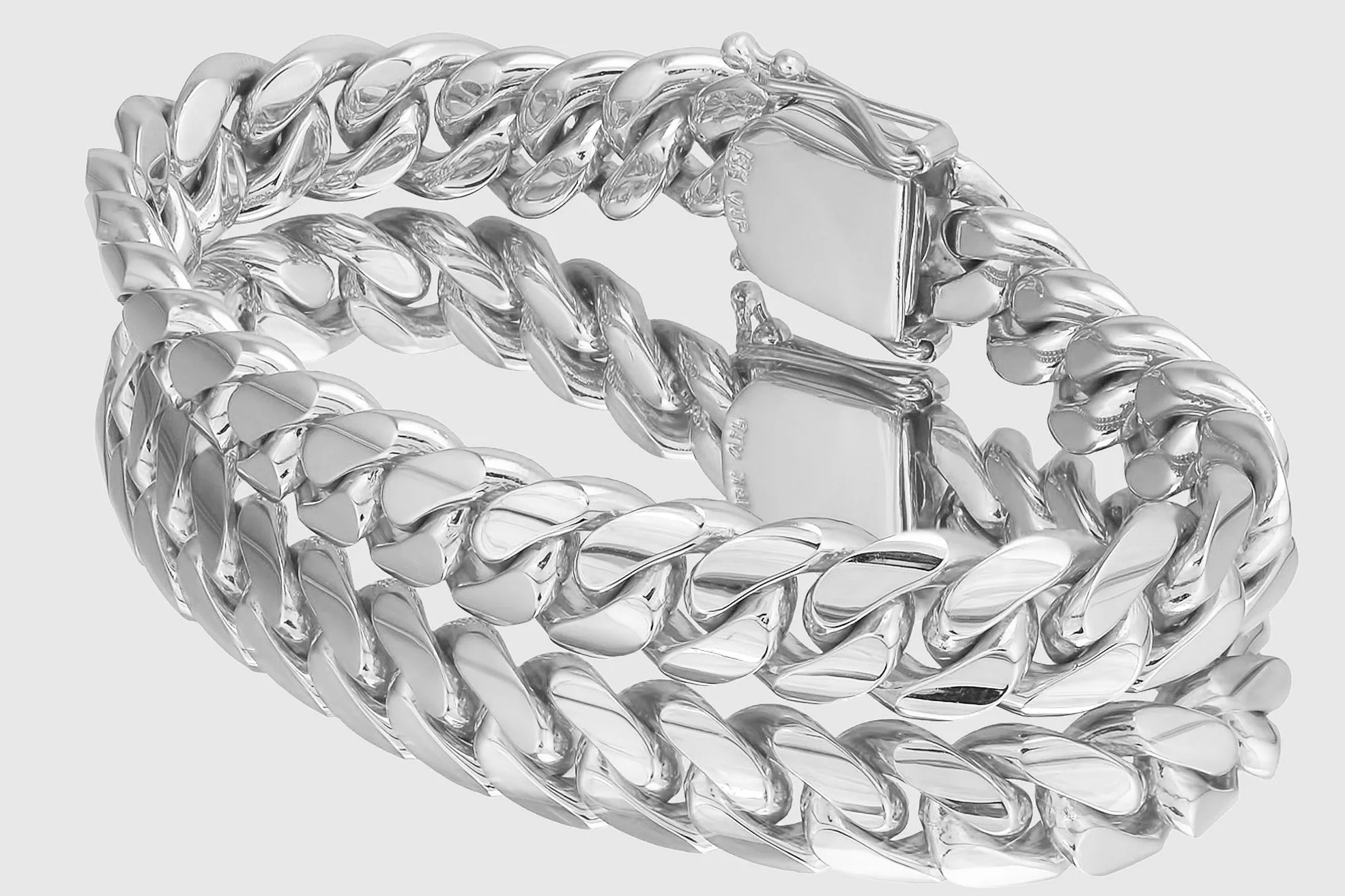 12mm Solid Miami Cuban Gold Bracelet