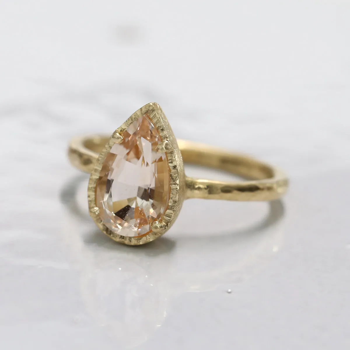 1.48ct Morganite ring