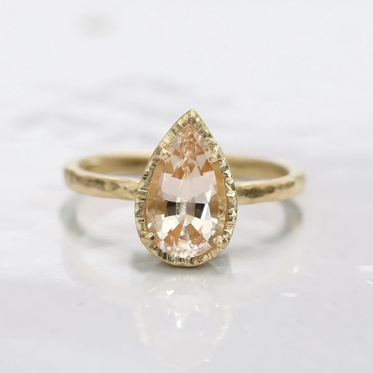 1.48ct Morganite ring