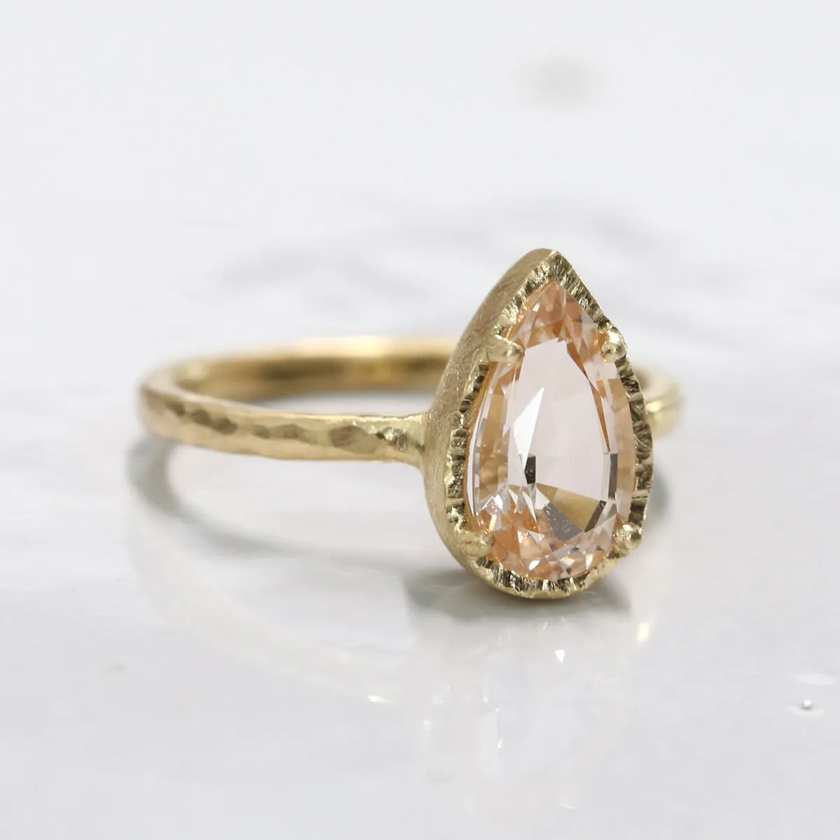 1.48ct Morganite ring