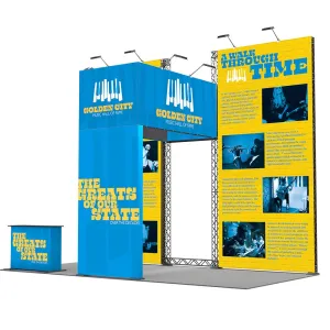 20ft x 10ft Origami SEG Truss Island - A
