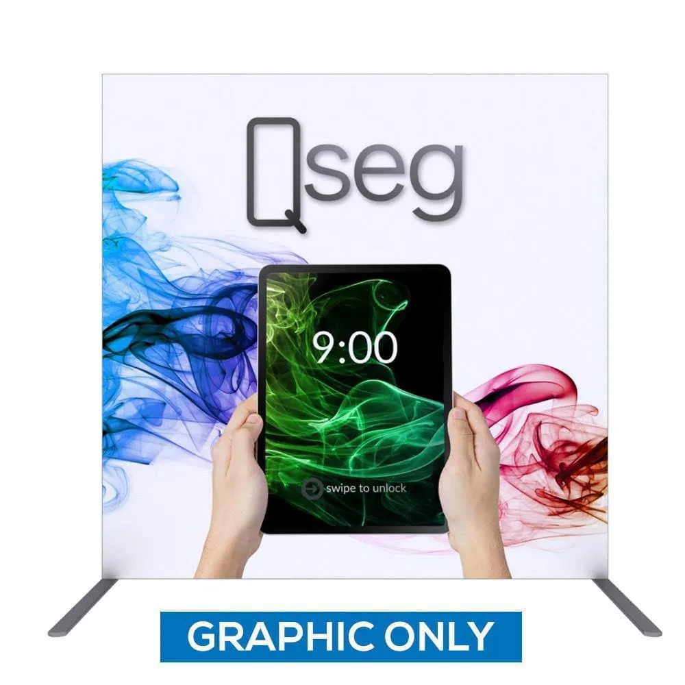 3.3 x 3.3ft. QSEG Quick Wall Display