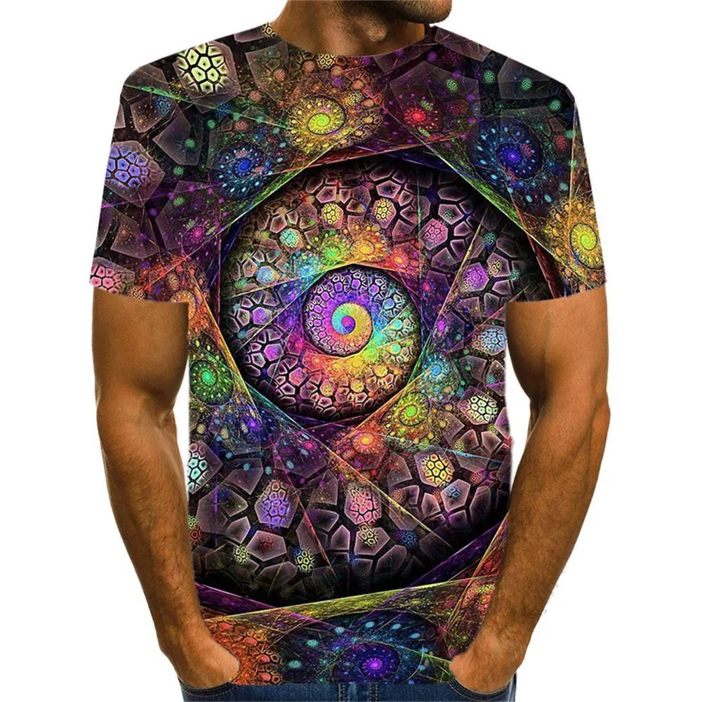 3D Graphic Printed Short Sleeve Shirts The Lion King