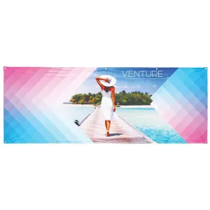 8 x 3ft. Custom Fabric Banner