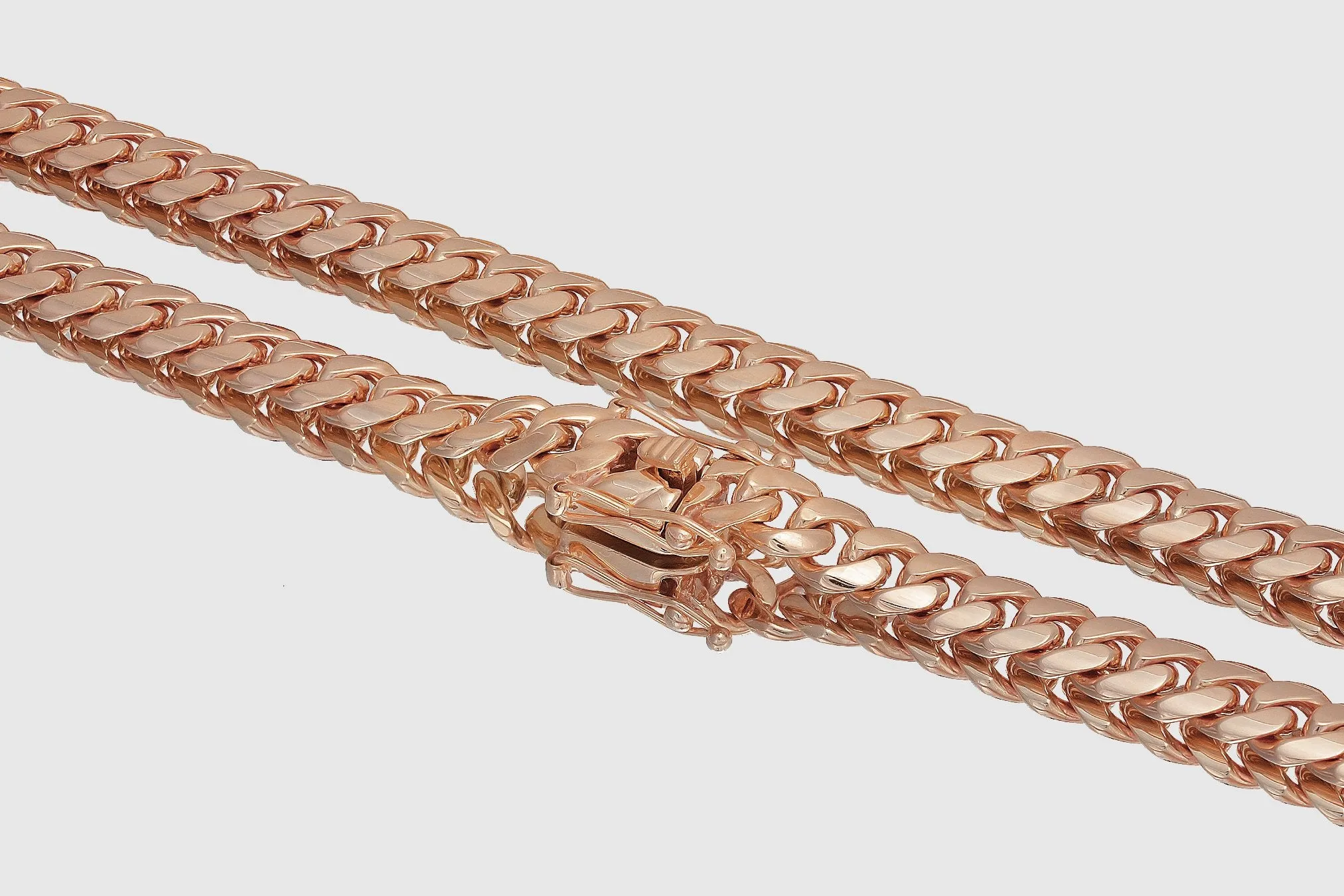 9mm Solid Miami Cuban Gold Necklace