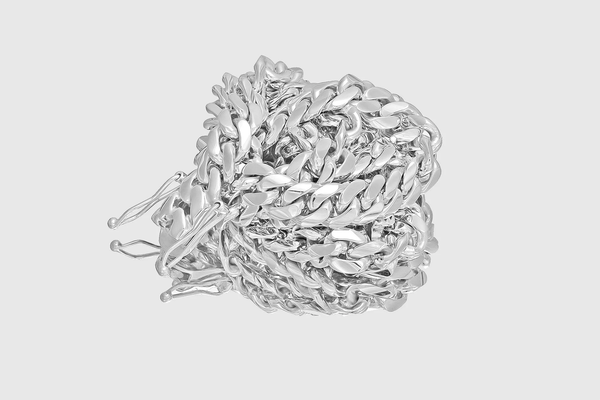 9mm Solid Miami Cuban Gold Necklace