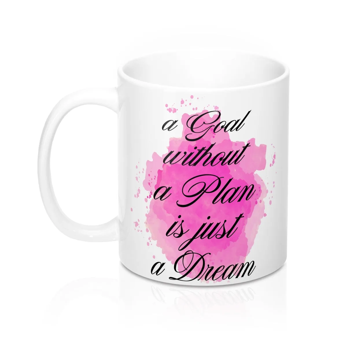 A Goal Without A Plan Is Just A Dream Quote Mug
