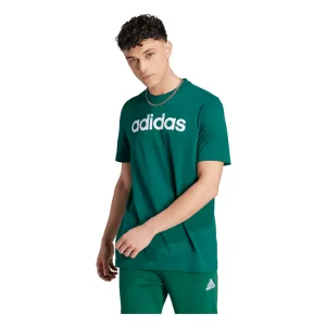 adidas Essentials Single Jersey Linear Embroidered Logo Mens Tee