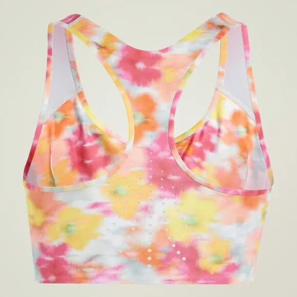 Adidas x Stella McCartney true purpose bra Women’s Small A-C cups floral IW3878