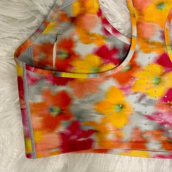 Adidas x Stella McCartney true purpose bra Women’s Small A-C cups floral IW3878