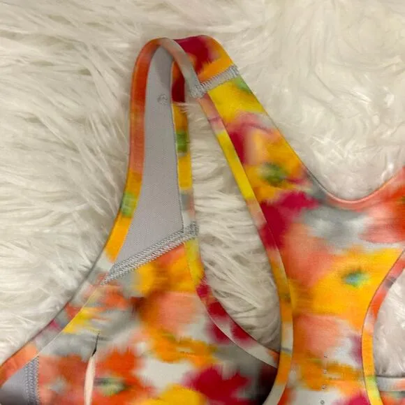 Adidas x Stella McCartney true purpose bra Women’s Small A-C cups floral IW3878