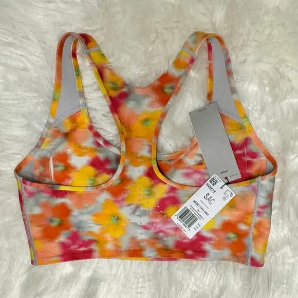 Adidas x Stella McCartney true purpose bra Women’s Small A-C cups floral IW3878