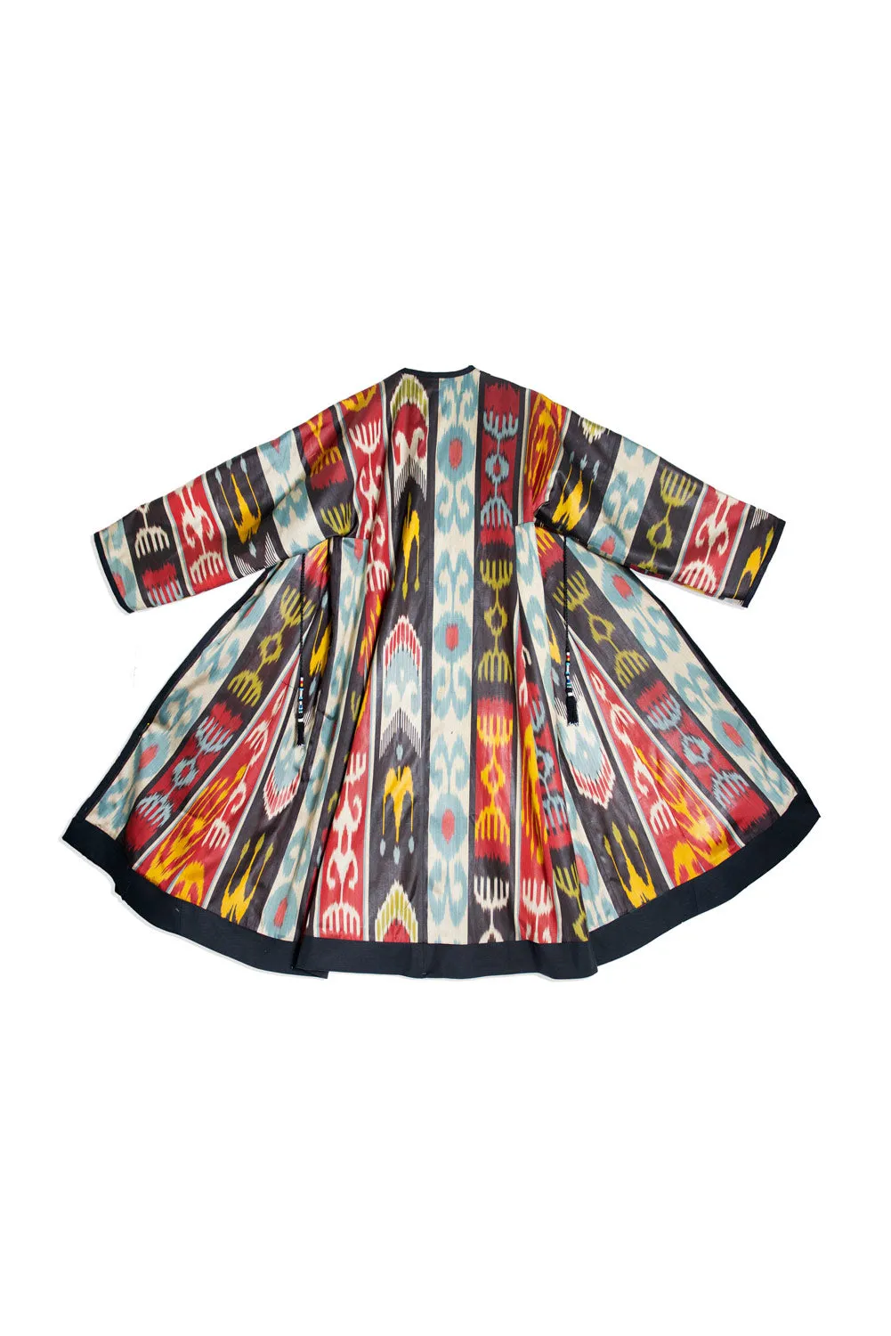 Adolat Silk Ikat Reversible Robe