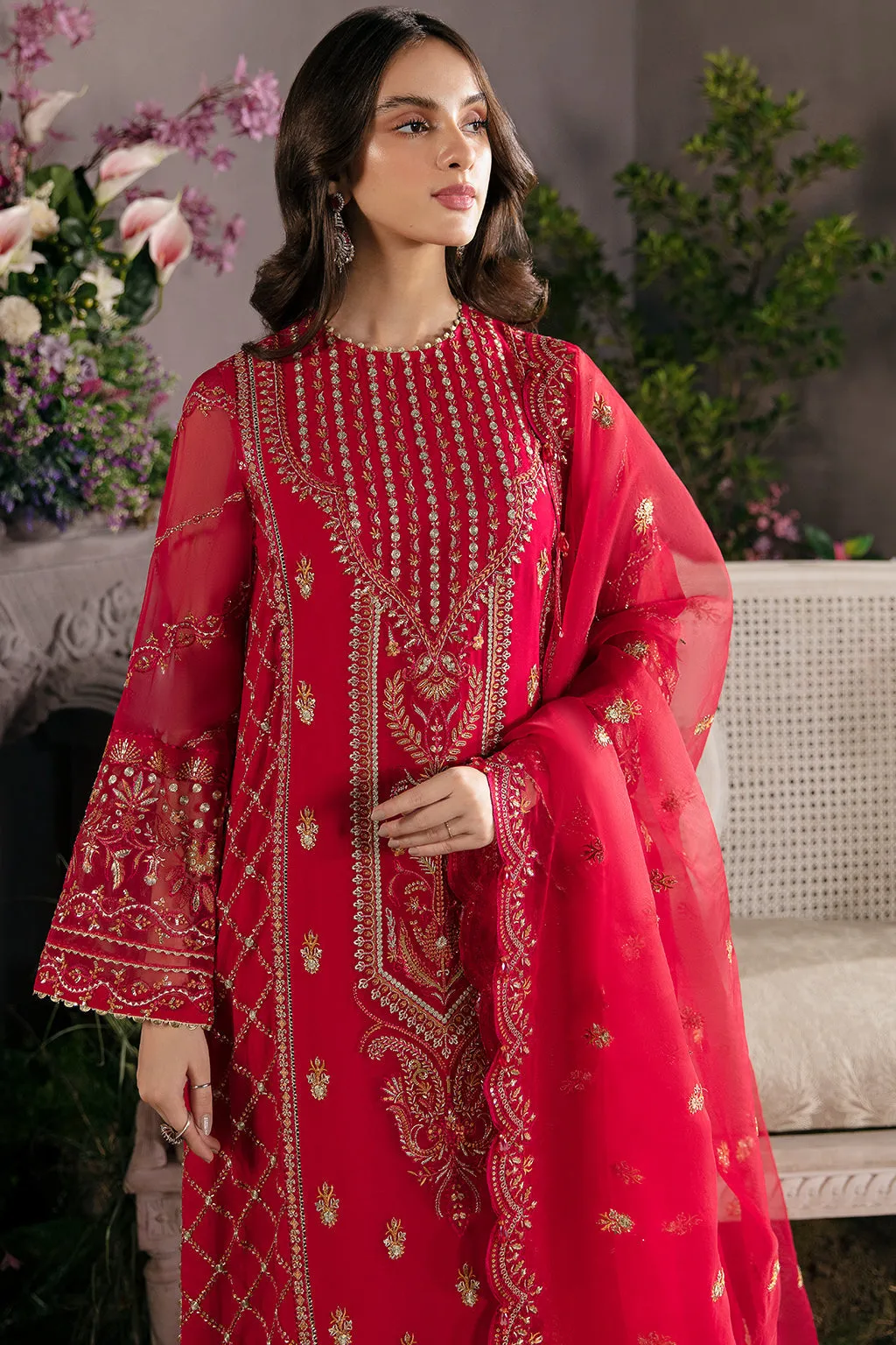 AFROZEH |  La Fuchsia Luxury Formals'23 | Carmine