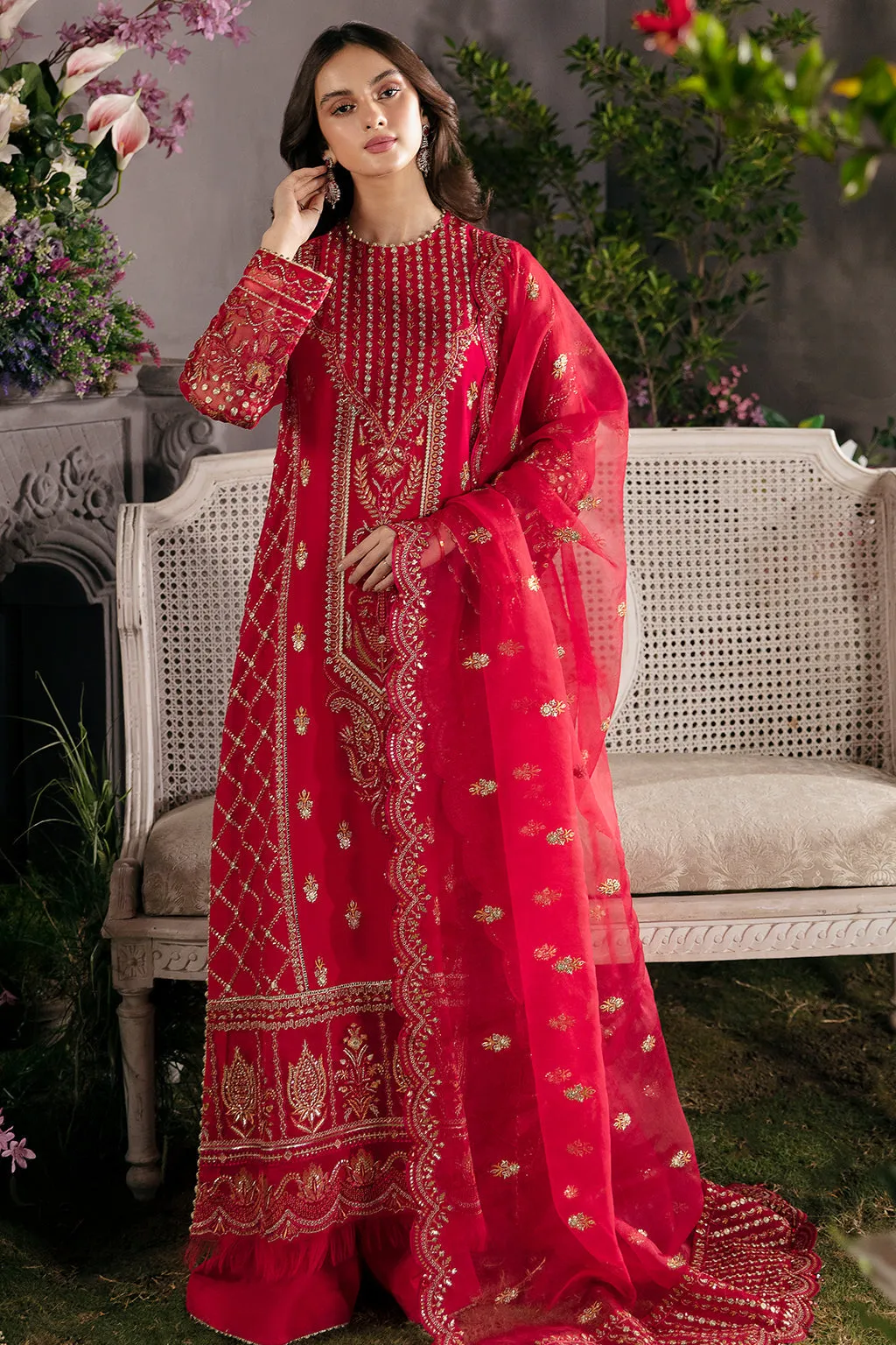 AFROZEH |  La Fuchsia Luxury Formals'23 | Carmine