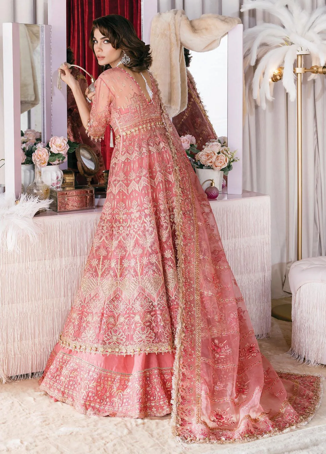 Afrozeh Starlet | Wedding Luxury ’23 | Flamingo Flair-08