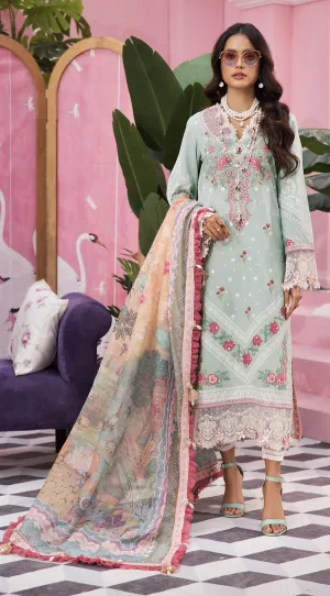 AIZA | Anaya VIVA by Kiran Chaudhry Embroidered Lawn '22 | Unstitched Embroidered Lawn Suits
