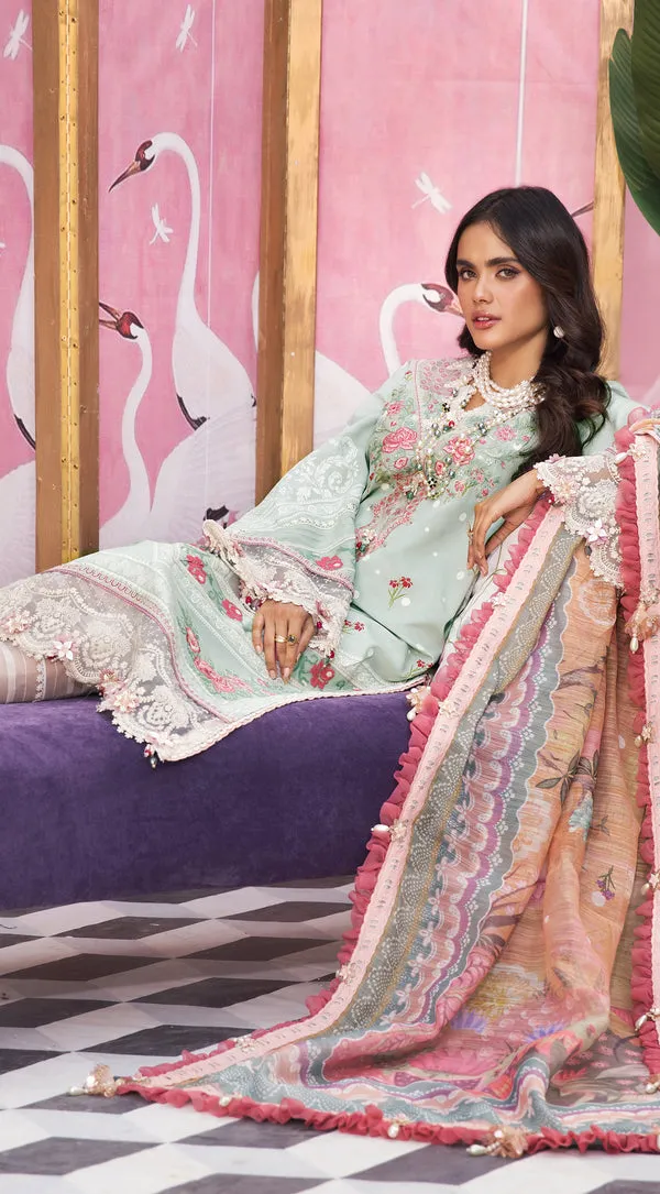 AIZA | Anaya VIVA by Kiran Chaudhry Embroidered Lawn '22 | Unstitched Embroidered Lawn Suits
