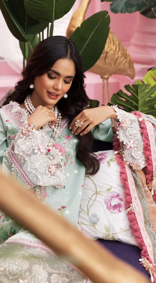 AIZA | Anaya VIVA by Kiran Chaudhry Embroidered Lawn '22 | Unstitched Embroidered Lawn Suits