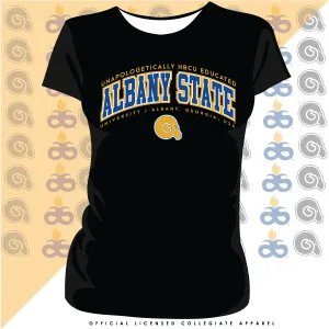 ALBANY ST. | EDUCATED Black Ladies Tees (**)