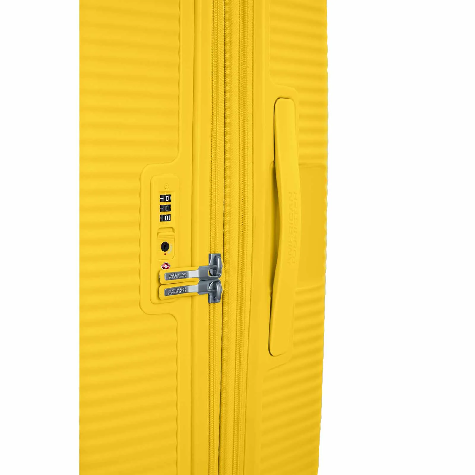 American Tourister Curio 2 80cm Suitcase Golden Yellow