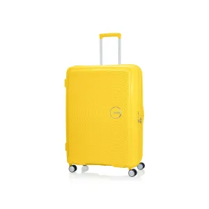 American Tourister Curio 2 80cm Suitcase Golden Yellow
