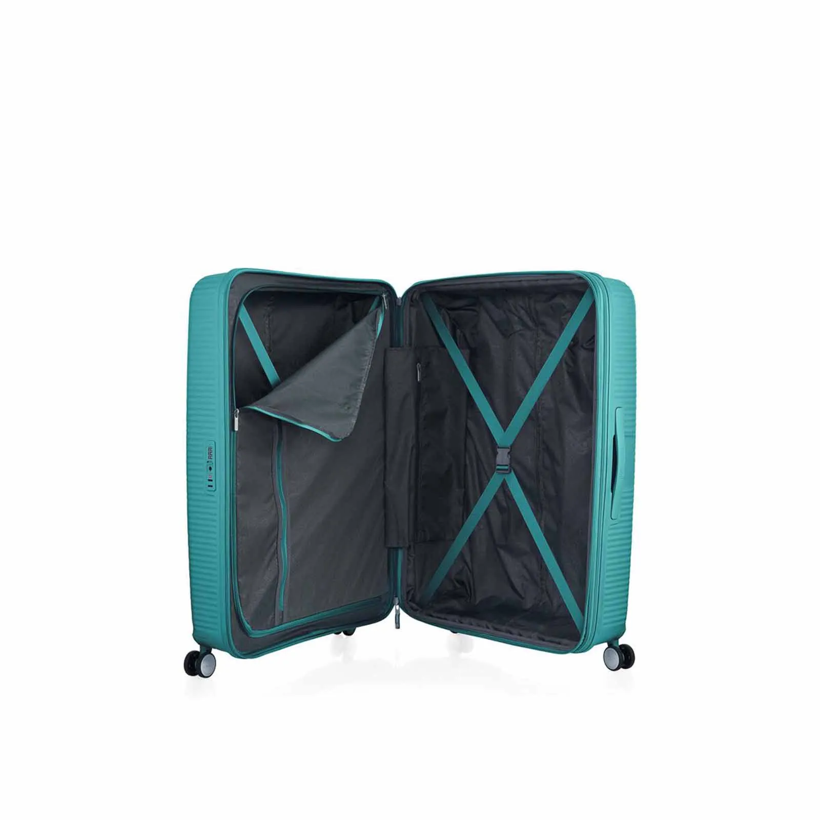 American Tourister Curio 2 80cm Suitcase Jade Green