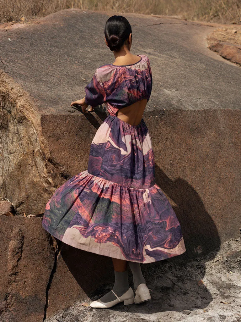 Amin Printed Dress