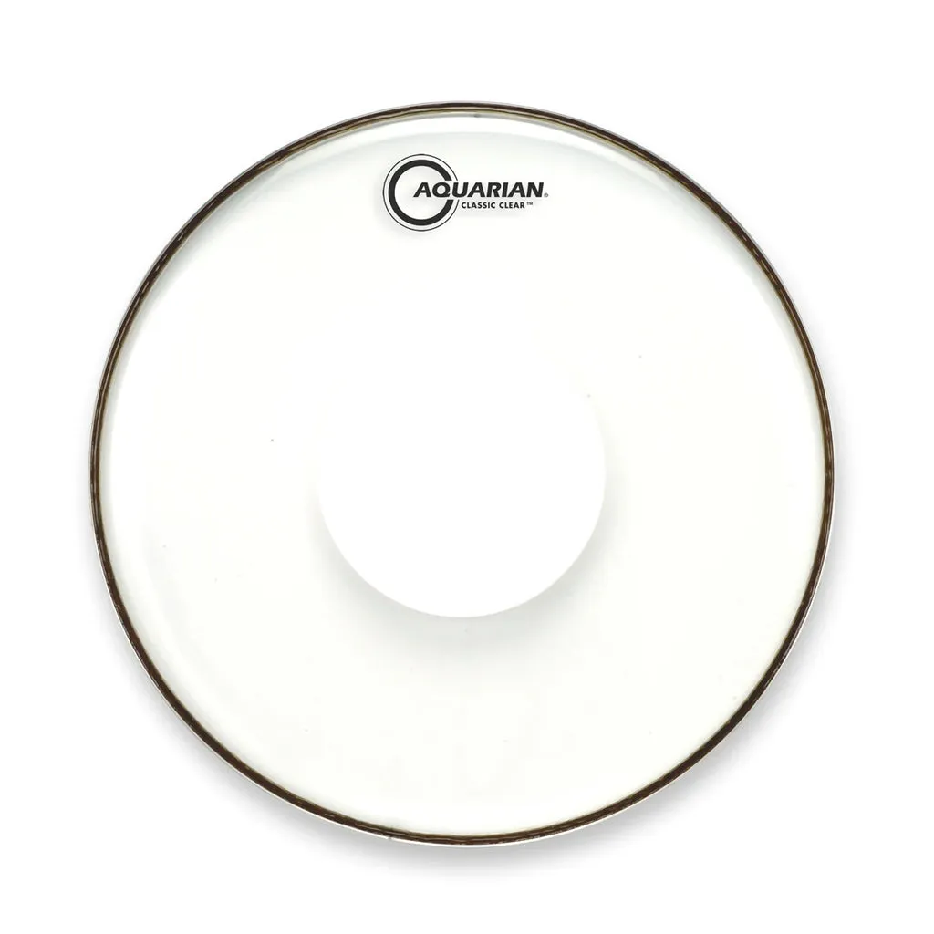 Aquarian CCPD28B 28" Classic Clear w/Power Dot