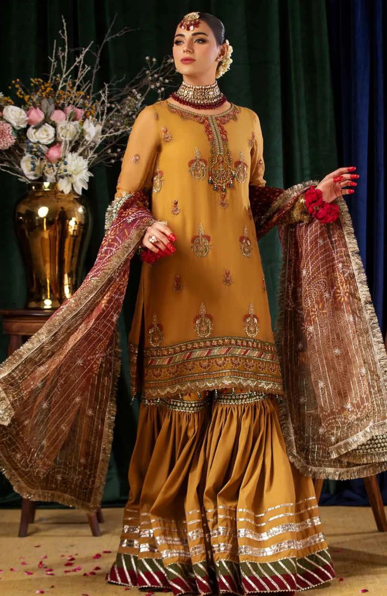 AROHA LUXURY FORMALS'24 BY RIAZ ARTS (NUREH) - UNSTITCHED WEDDING FORMAL COLLECTION 01