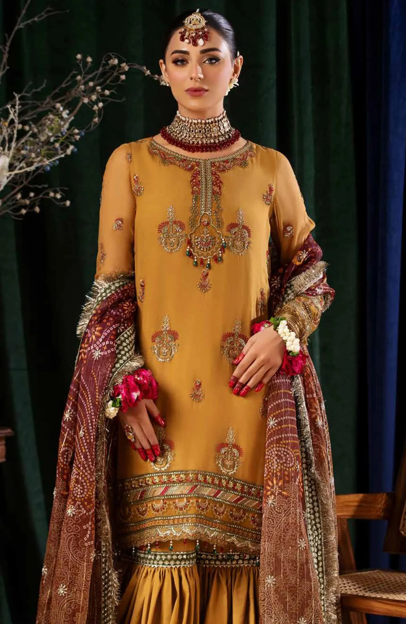 AROHA LUXURY FORMALS'24 BY RIAZ ARTS (NUREH) - UNSTITCHED WEDDING FORMAL COLLECTION 01