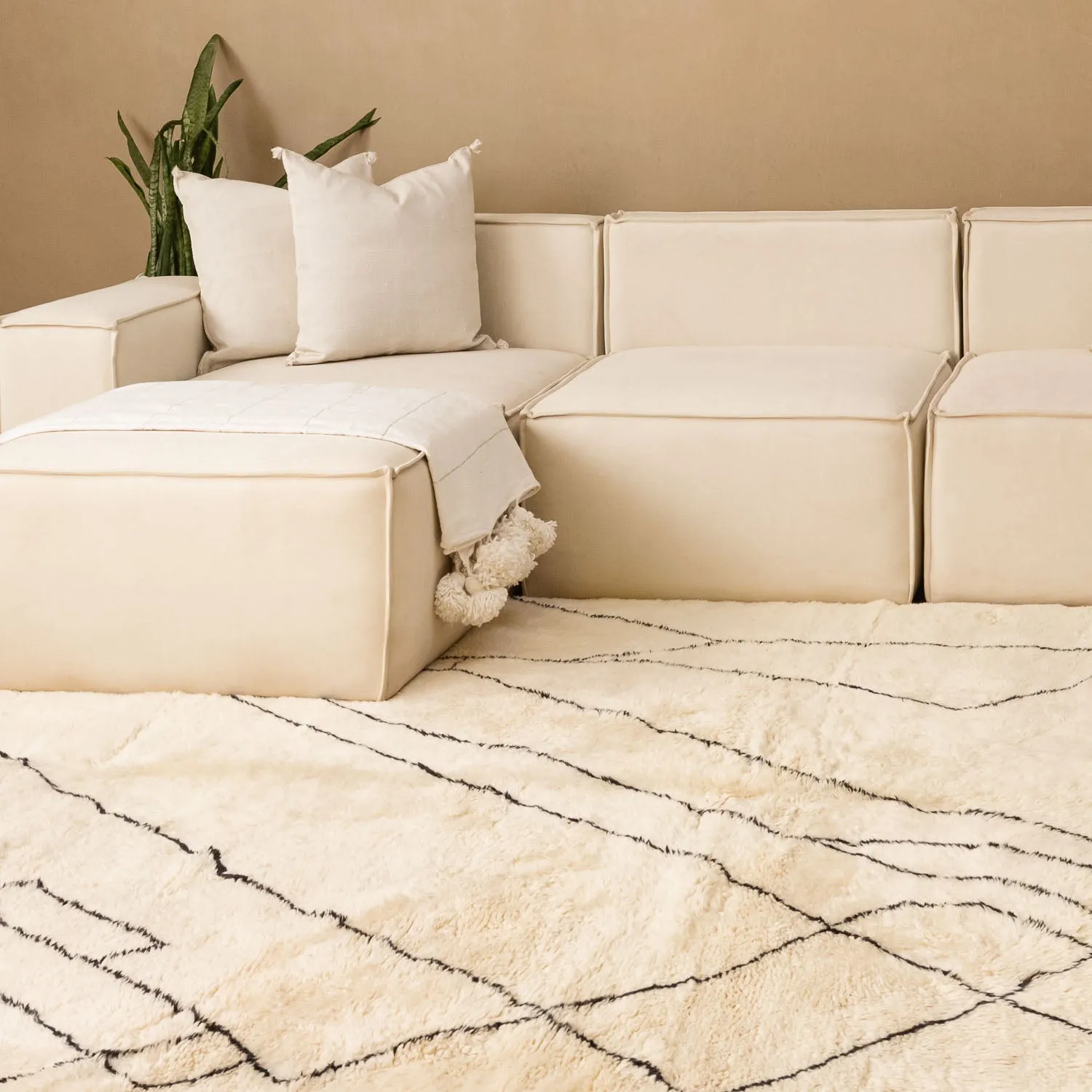 Art - Luxury Shag Moroccan Rug