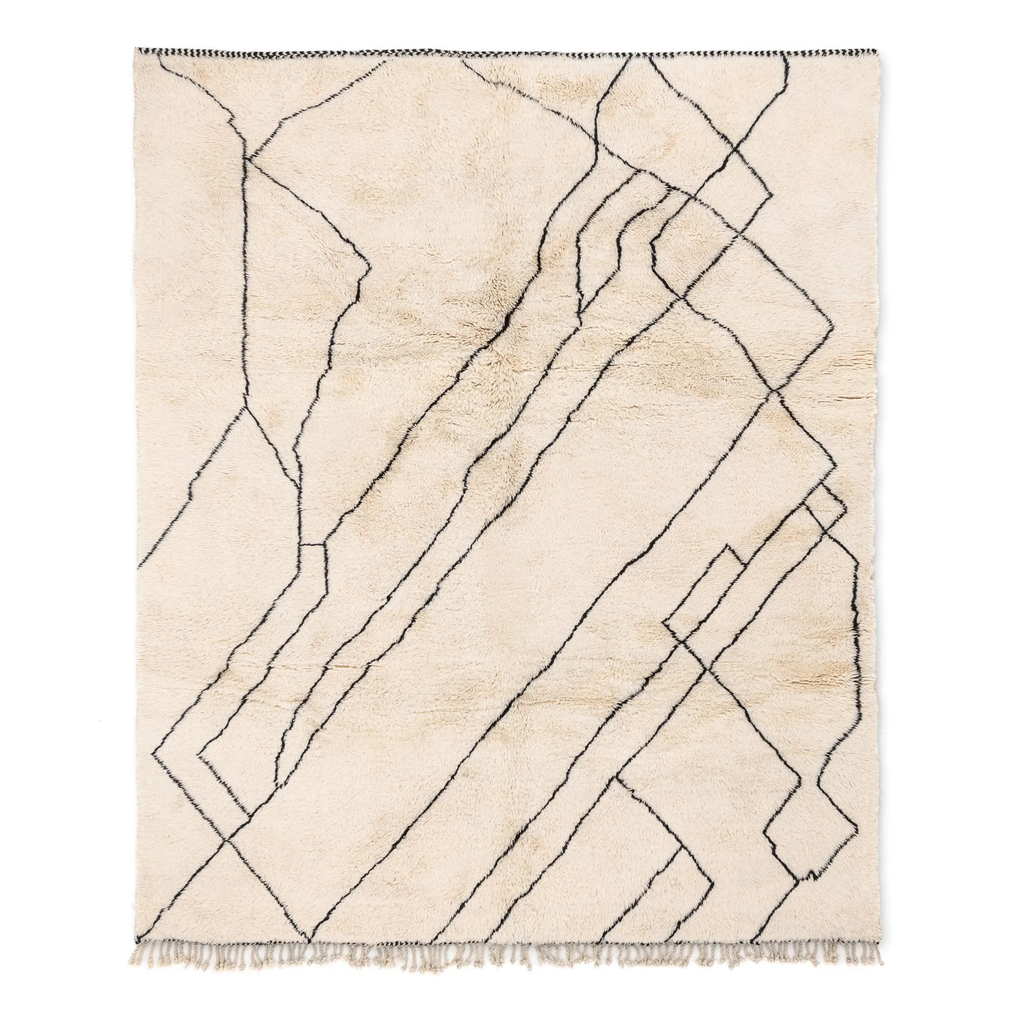 Art - Luxury Shag Moroccan Rug