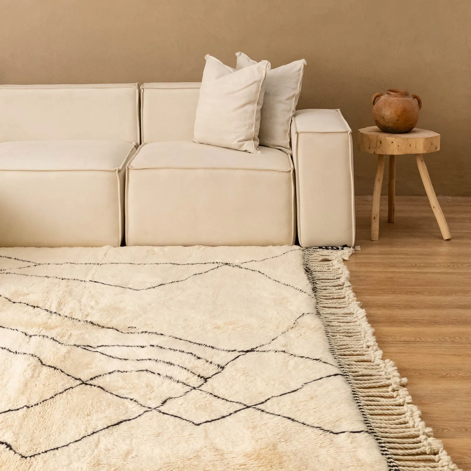 Art - Luxury Shag Moroccan Rug
