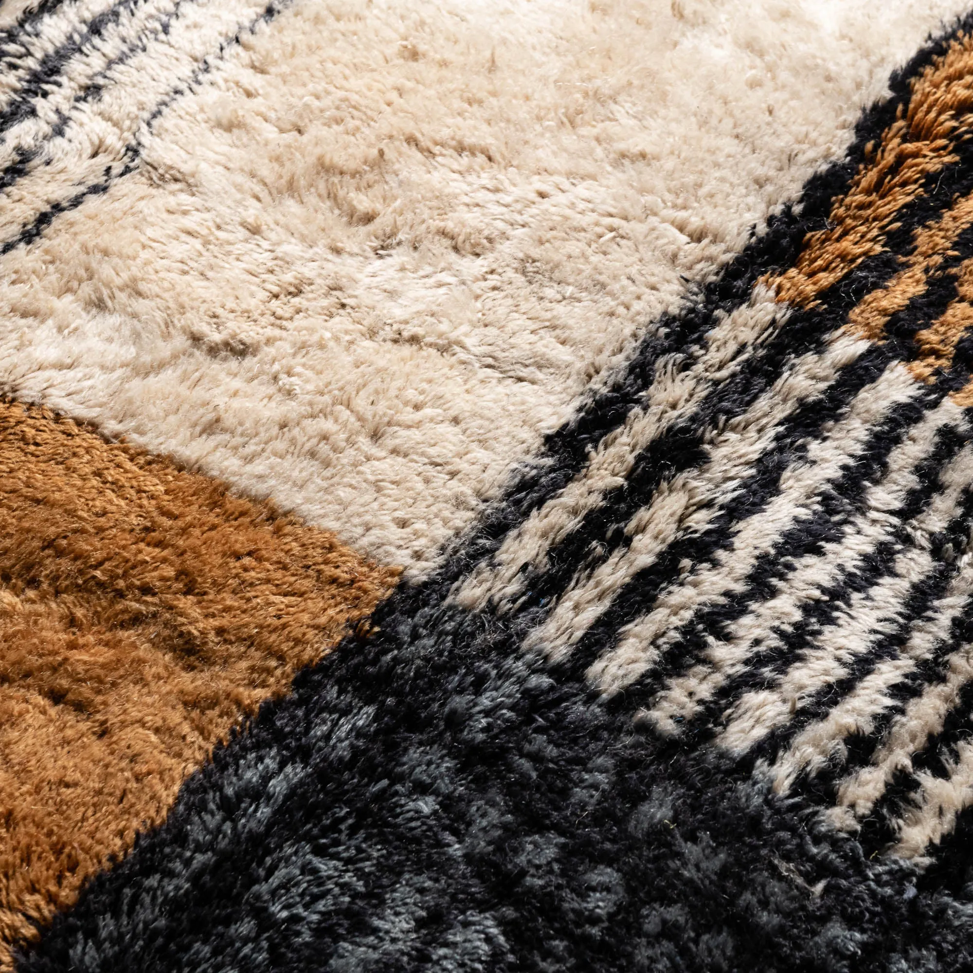 Astral Tango - Luxury Shag Moroccan Rug
