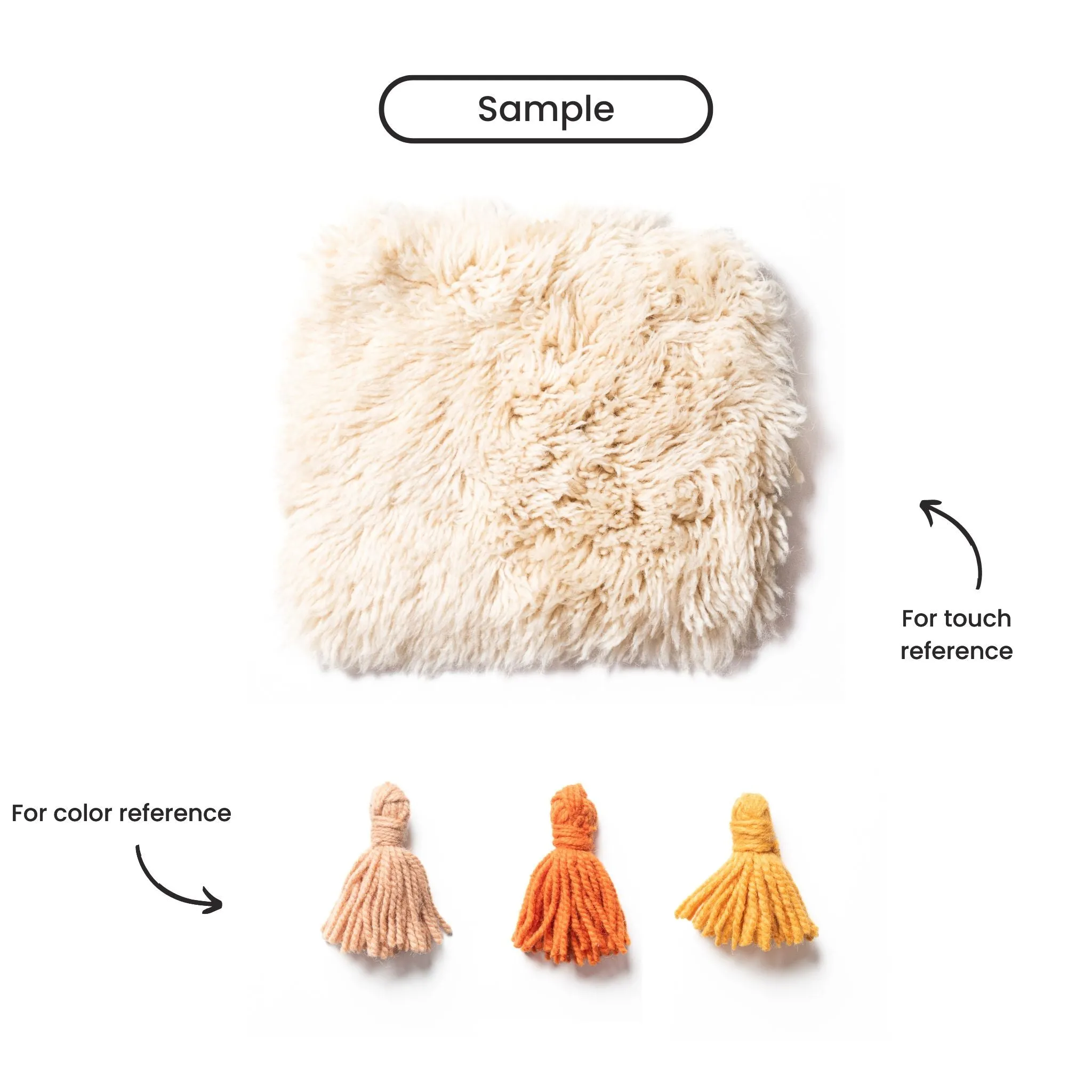 Autumn sunset - Luxury Shag Moroccan Rug