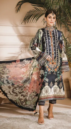 AZMINA | Anaya Noor Bano Cambric Collection '21 | Unstitched Embroidered Cambric Suits