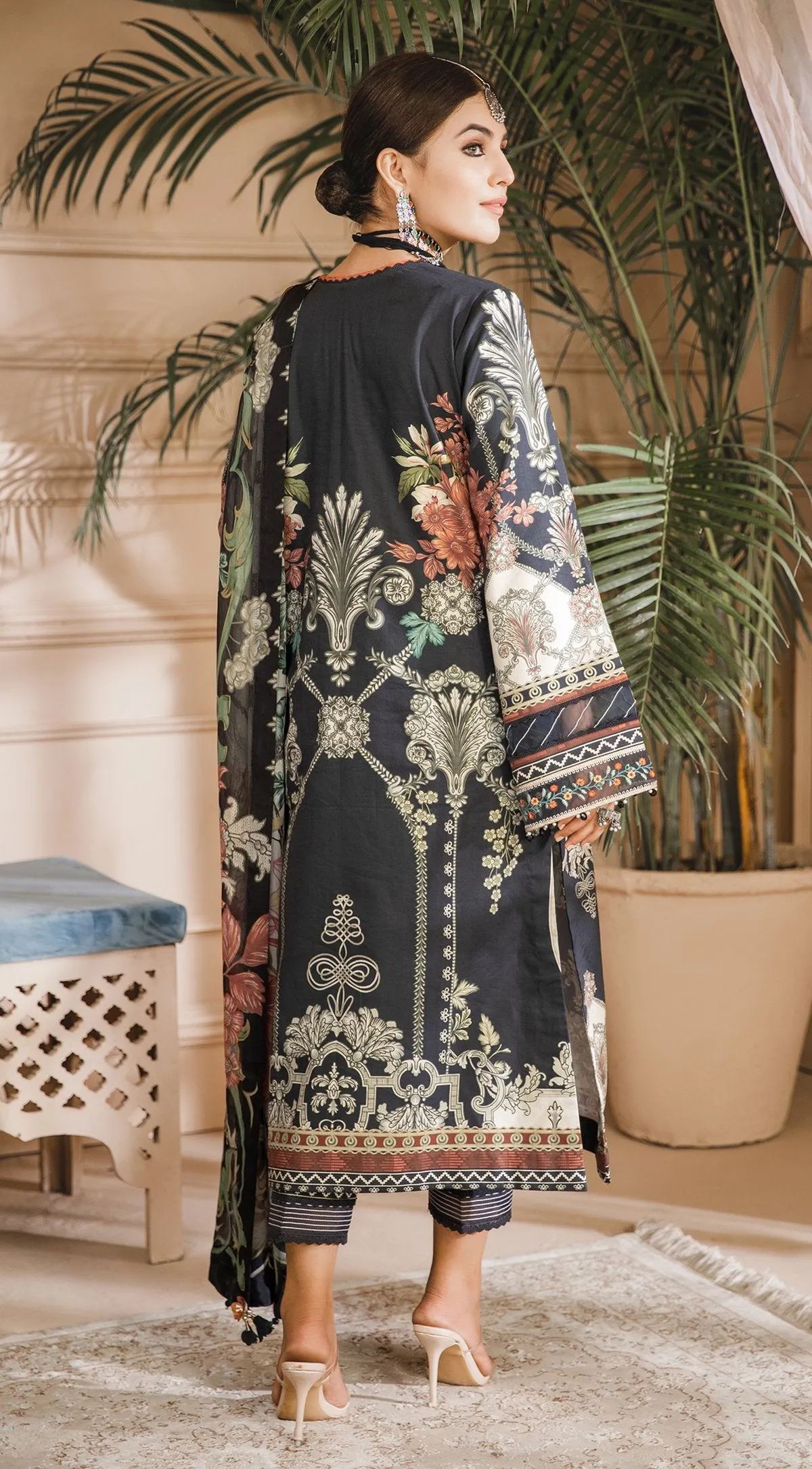 AZMINA | Anaya Noor Bano Cambric Collection '21 | Unstitched Embroidered Cambric Suits