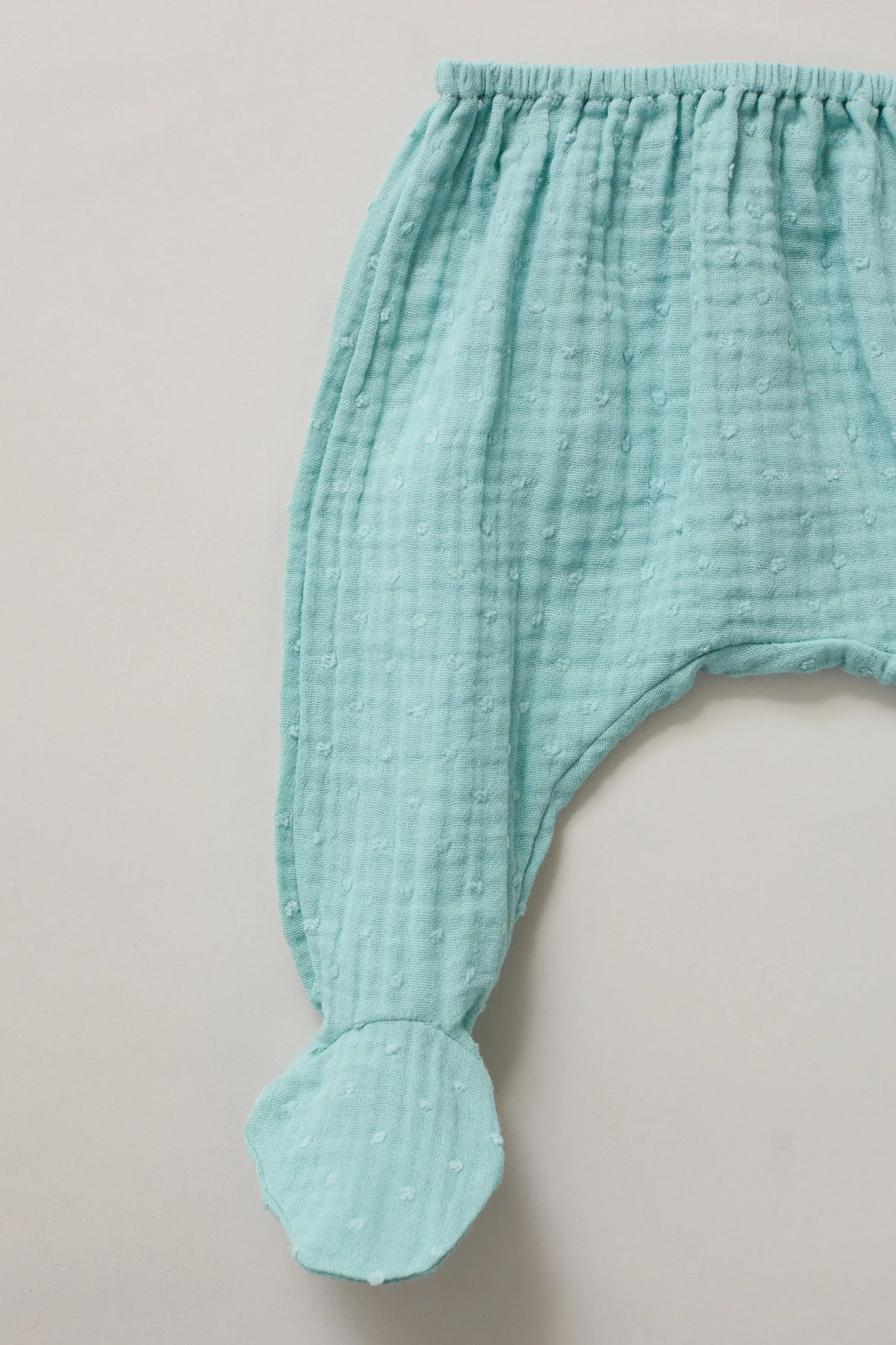 Baby Kimono Set in Aqua Bubble