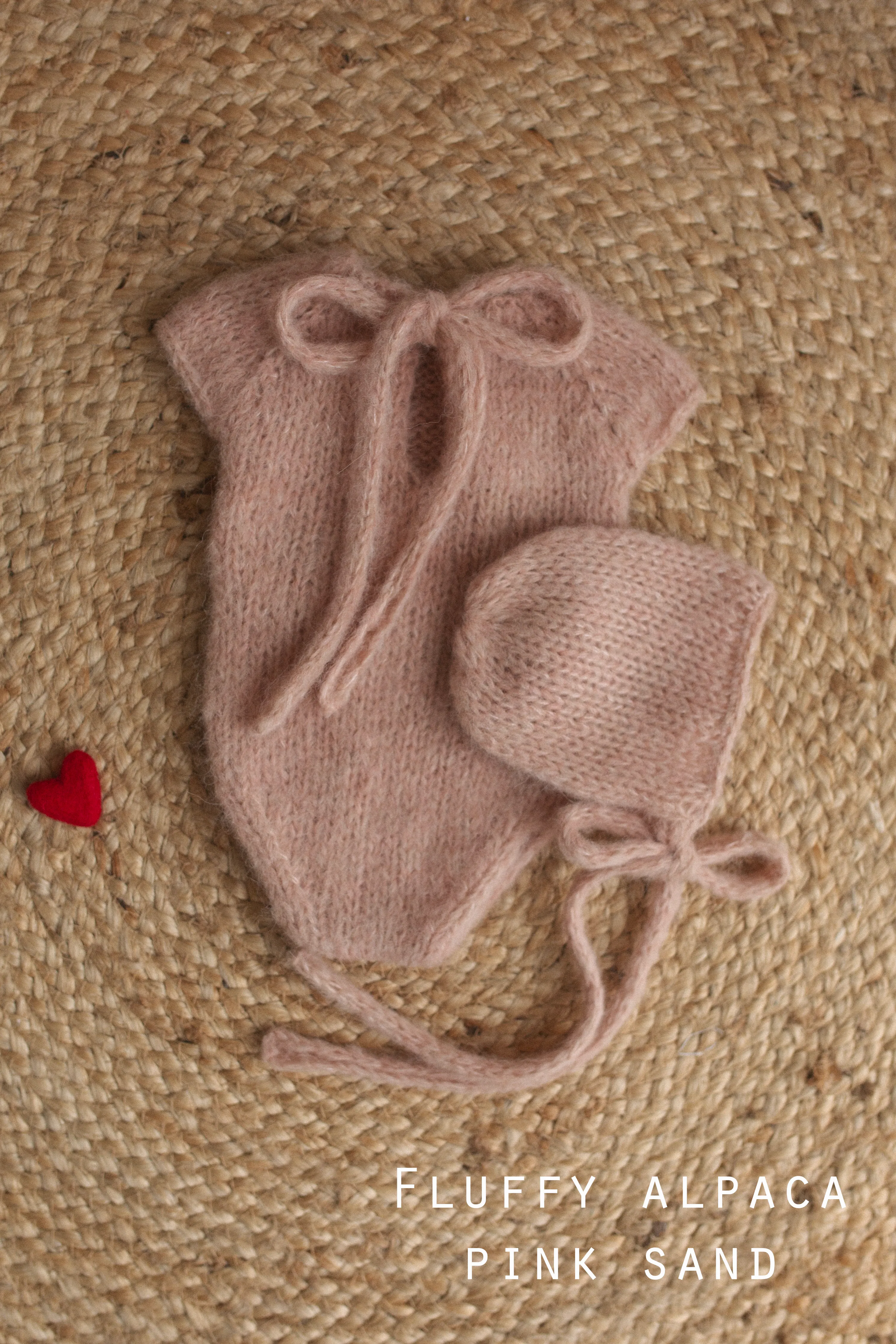 Baby newborn short sleeve romper bonnet set, grey, Made to order