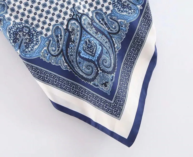 Bandana Print Top