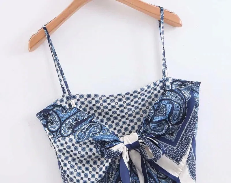 Bandana Print Top