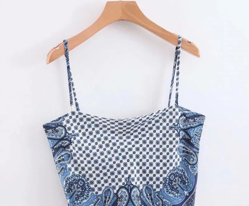 Bandana Print Top