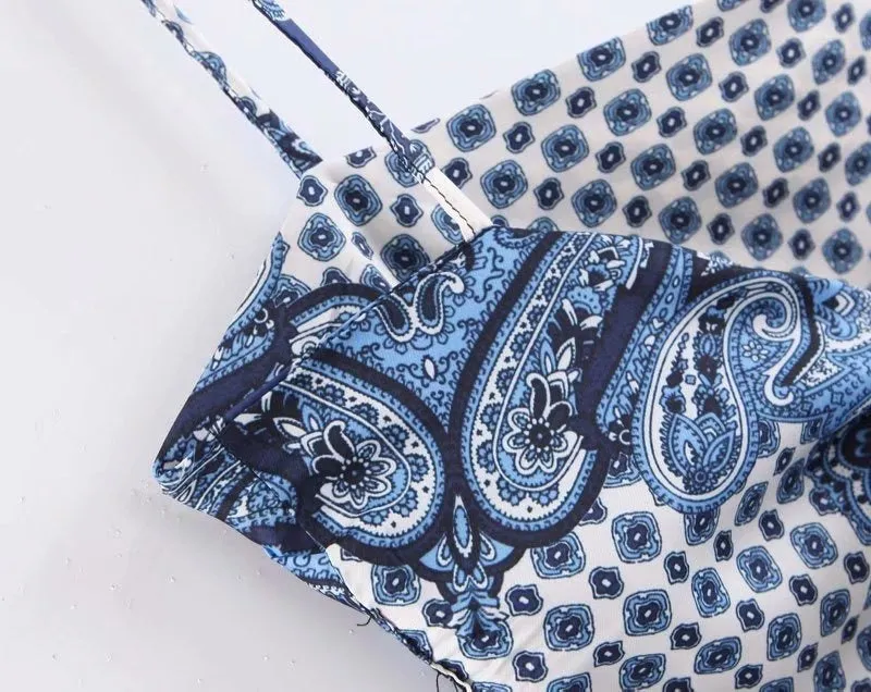 Bandana Print Top