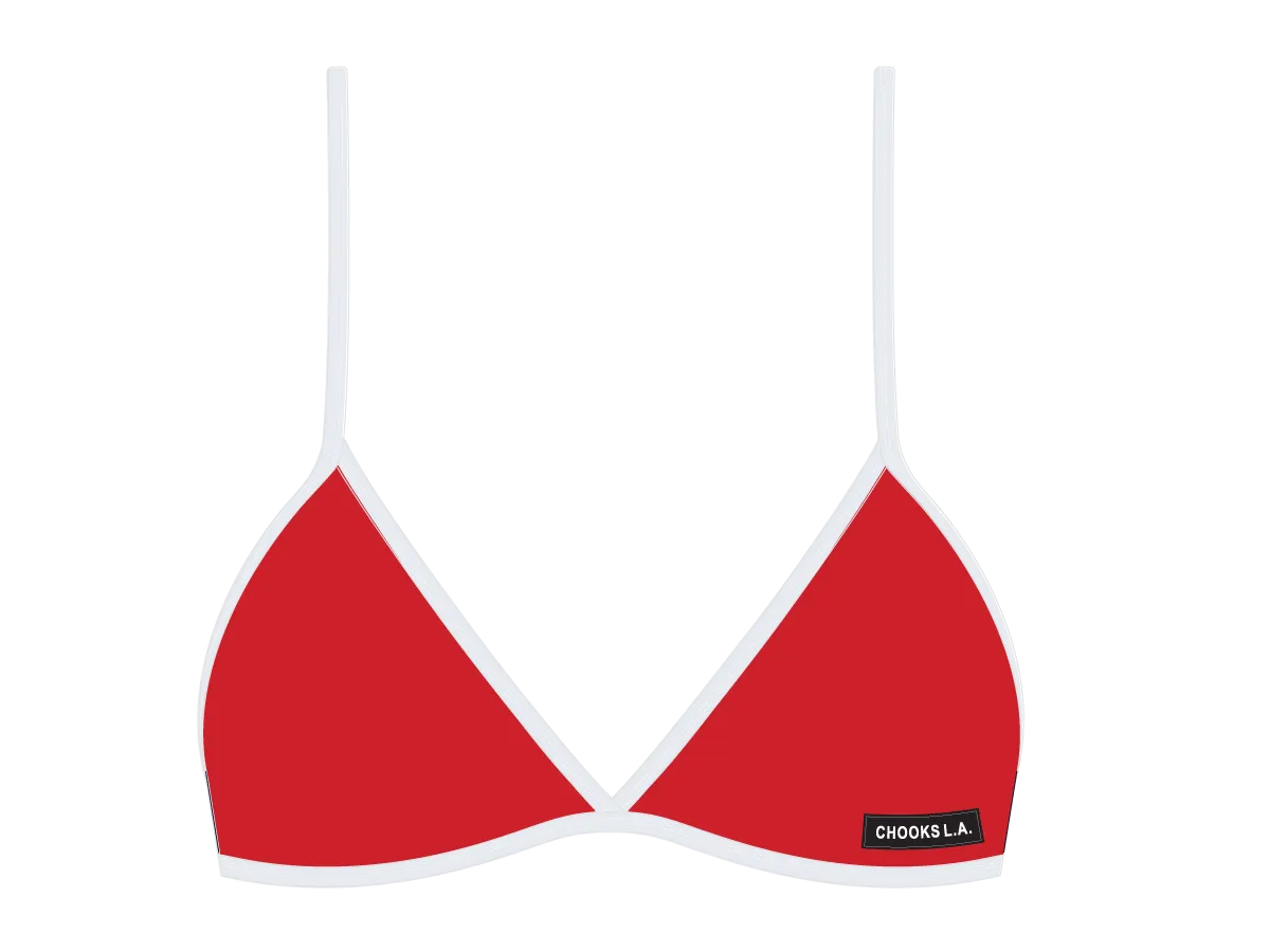 Bay Red Bikini top