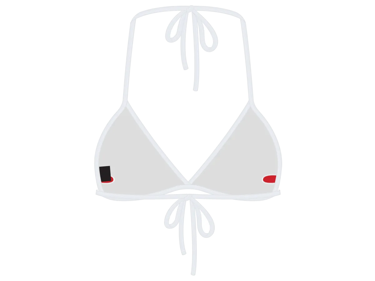 Bay Red Bikini top