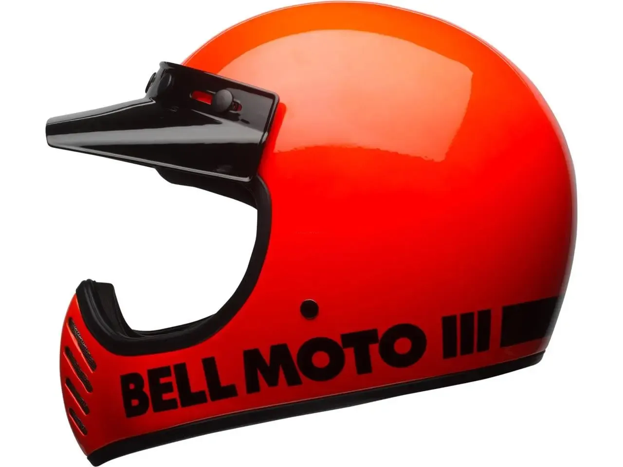 BELL Moto-3 Helmet Classic Neon Orange