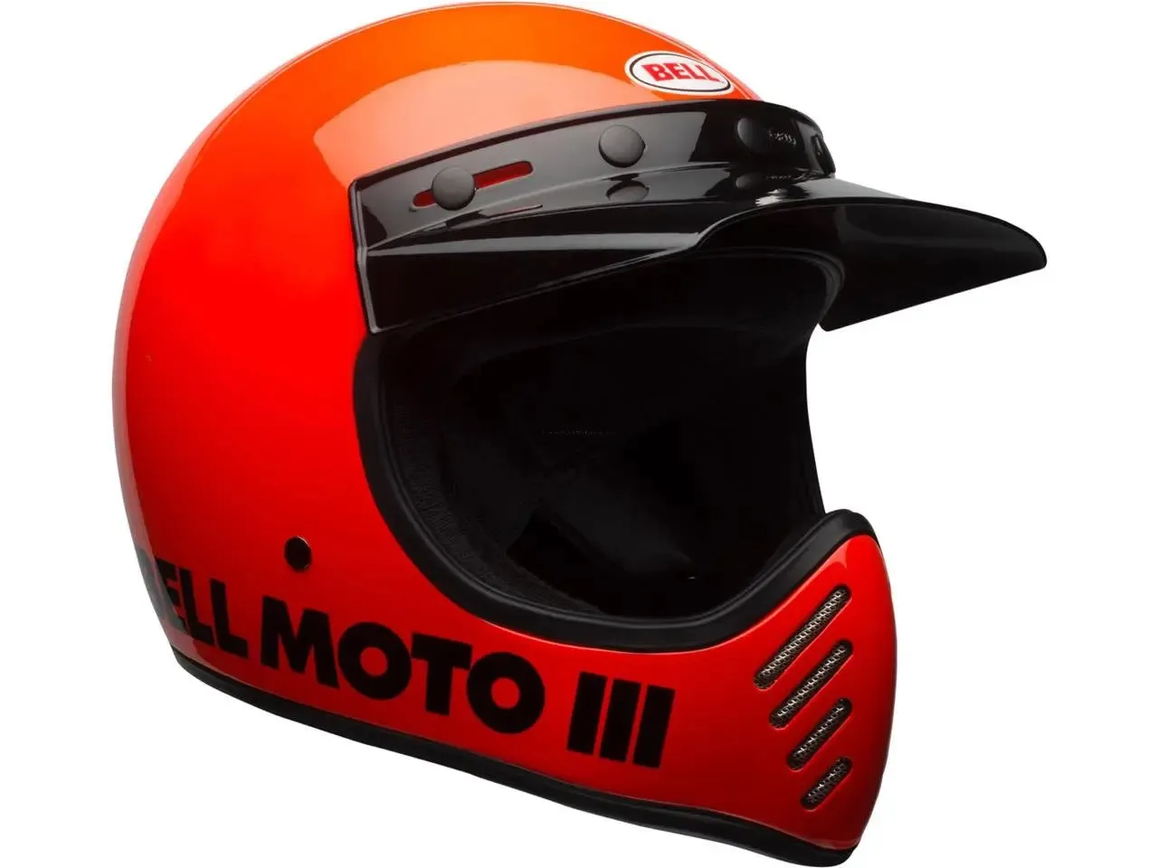 BELL Moto-3 Helmet Classic Neon Orange