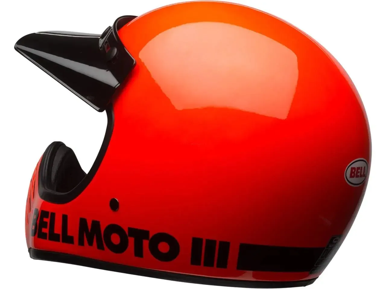 BELL Moto-3 Helmet Classic Neon Orange