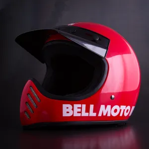Bell Moto-3 Helmet - Gloss Red Classic